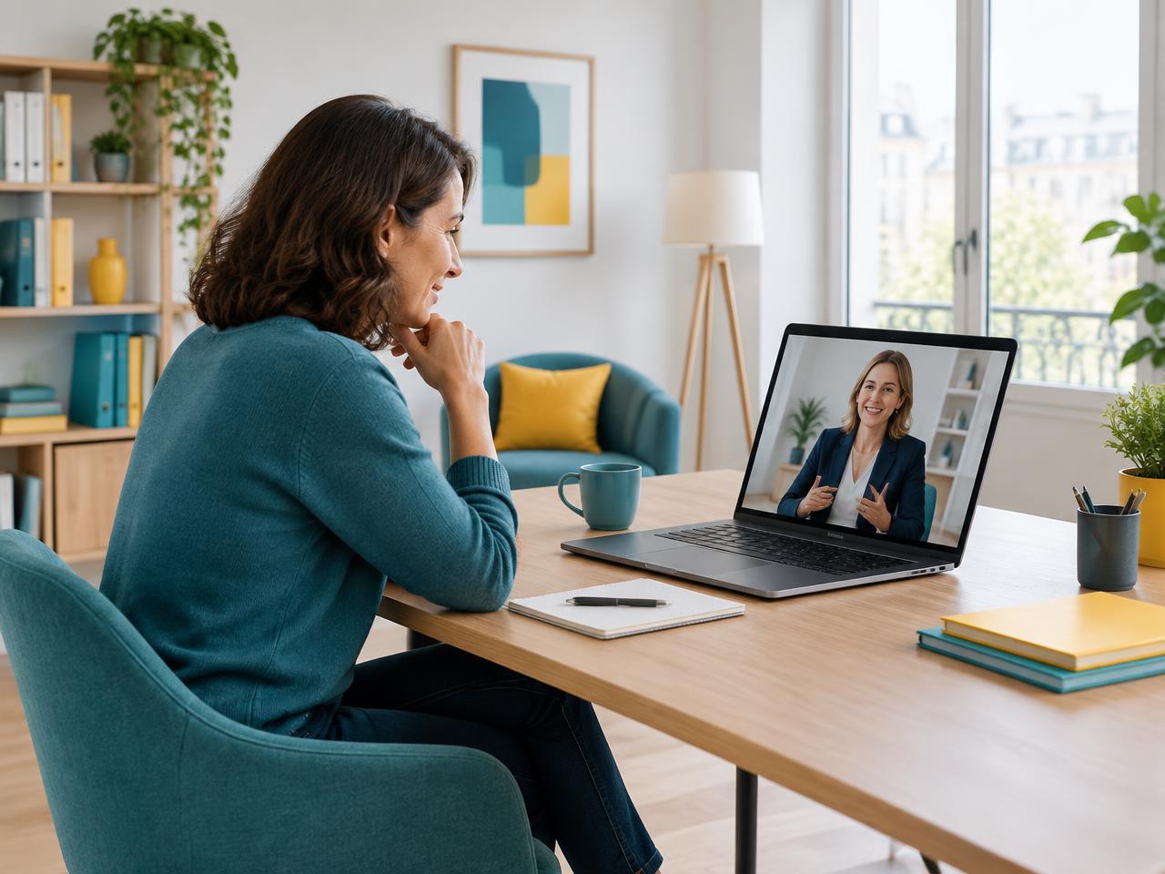 Entretien de bilan de compétences réalisé à distance