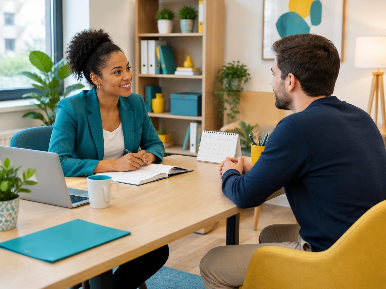 Rendez-vous de présentation avec une consultante GV Formation